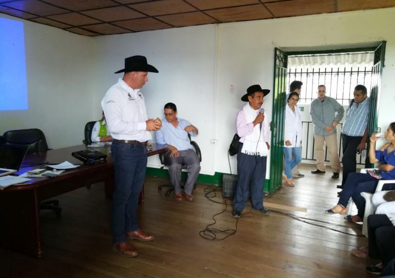 Gobernación de Casanare cofinanciará proyecto para la modernización de la maquinaria de la cooperativa de caficultores de Támara.