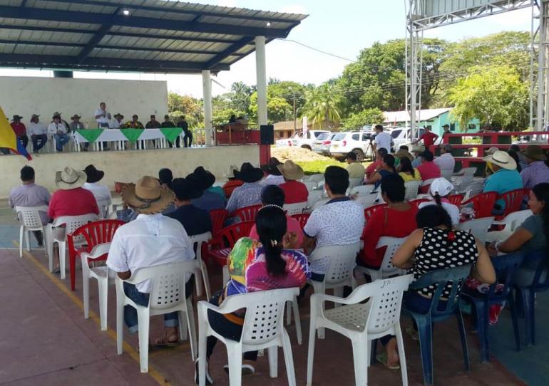 Se realizó socialización de apertura de punto de atención del ICA en el centro poblado de Cañochiquito en Paz de Ariporo
