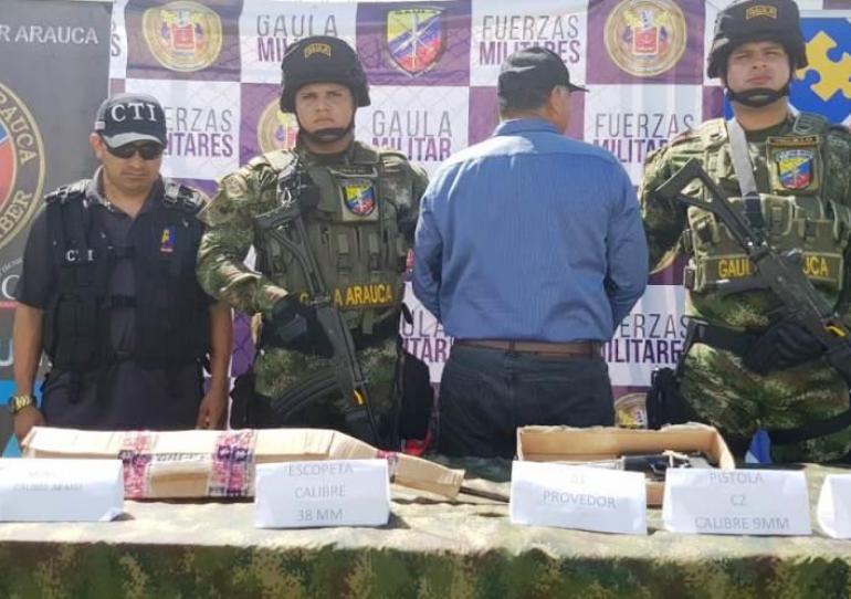 En Paz de Ariporo fue capturado alias “Pija”, cabecilla de Grupo Armado Organizado residual en el Cauca y Casanare