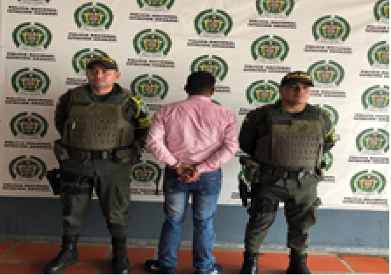 Seis personas capturadas durante el fin de semana en el departamento de Casanare