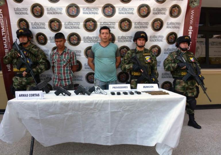 Ejército capturó en Arauca a alias Andrés, tercer cabecilla del Gao residual 