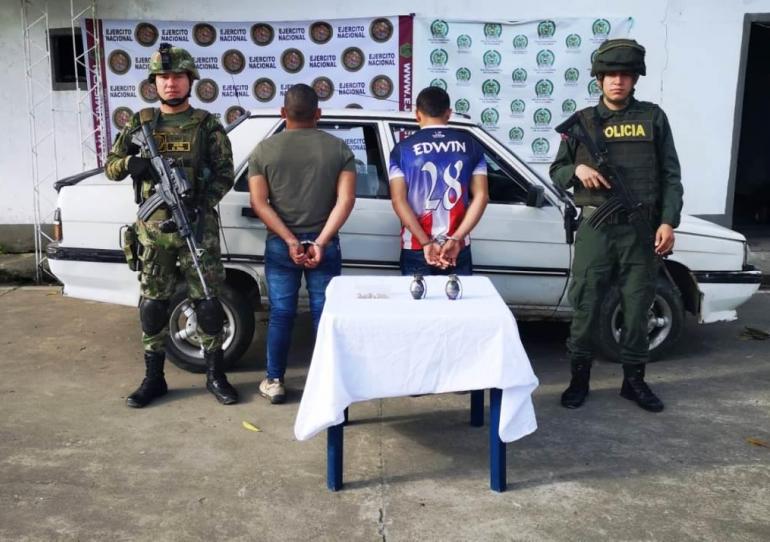 Ejército Nacional y Policía capturan  a presuntos responsables de atentado que dejó diez heridos en Arauca