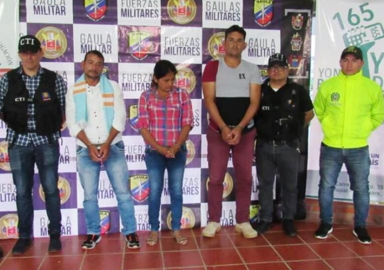 Capturadas tres personas en el norte de Casanare por el delito de extorsión y concierto para delinquir