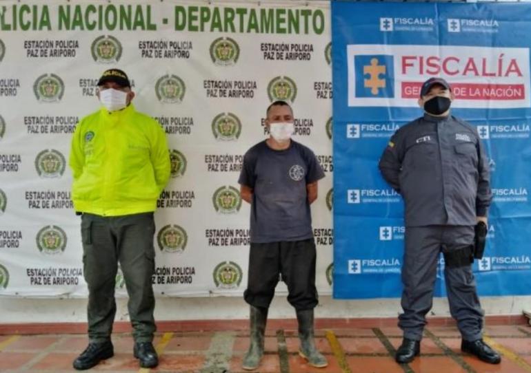 A centro carcelario indígena que habría asesinado a un finquero en la vereda Varsovia de Paz de Ariporo