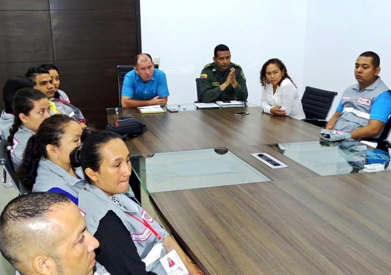 Equipo del Censo 2018 que trabajará en Paz de Ariporo se presentó ante las autoridades Municipales 