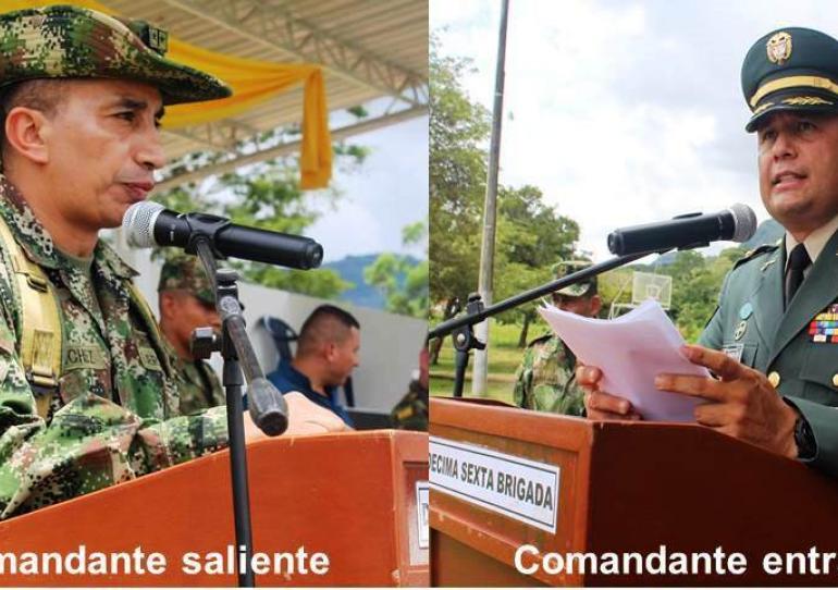 Nuevo comandante en el Grupo Guías de Casanare 