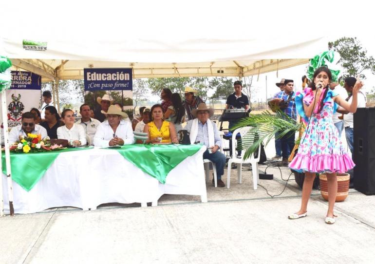 Gobierno departamental concluyó tres infraestructuras educativas que estaban inconclusas en Hato Corozal