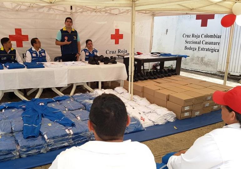 Organismos de Socorro recibieron dotación por parte de la Gobernación de Casanare