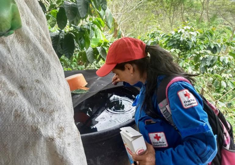 La Cruz Roja Colombiana Seccional Casanare realizó campaña de control de vectores en Támara