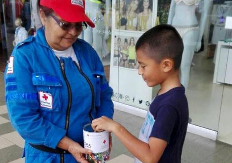Seccional de la Cruz Roja en Casanare desarrolla este fin de semana la campaña del Día de la Banderita