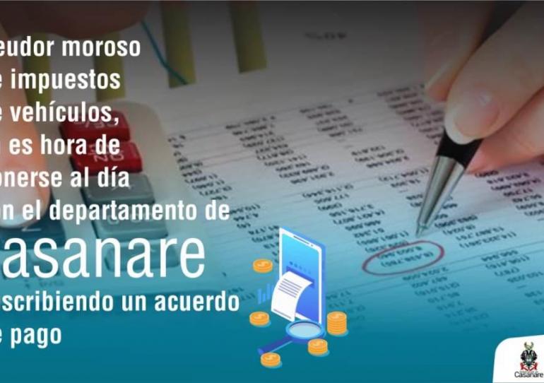 Dirección de Rentas del departamento de Casanare adelanta procesos coactivos a deudores de impuesto vehicular