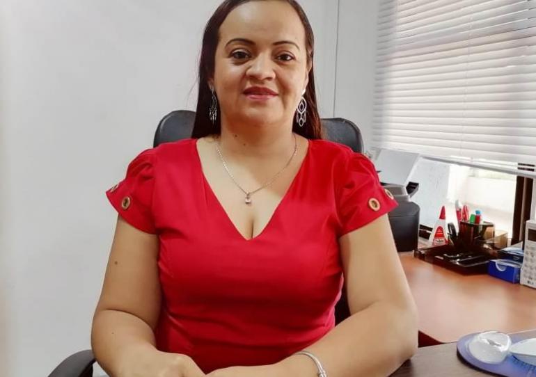 La corozaleña Diana Mairely Barón Quintero se posesionó como subgerente de Red Salud