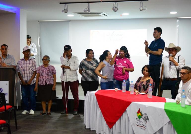 En sesión departamental se posesionaron los nuevos miembros del Comité de Discapacidad de Casanare