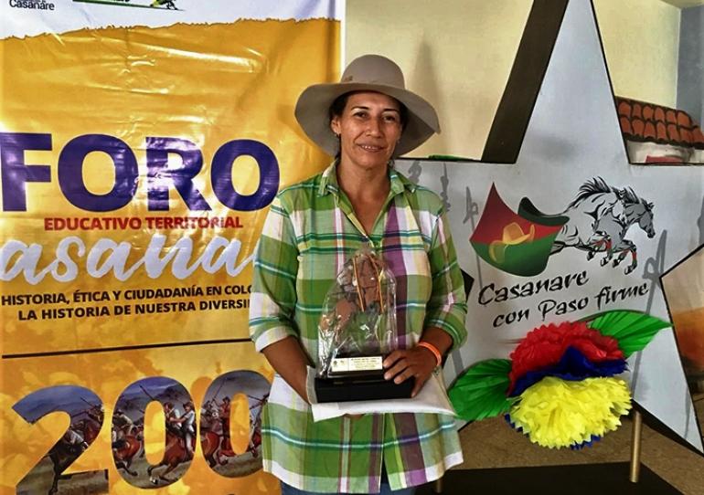 Docente de Maní fue la ganadora del Foro Educativo Territorial Casanare