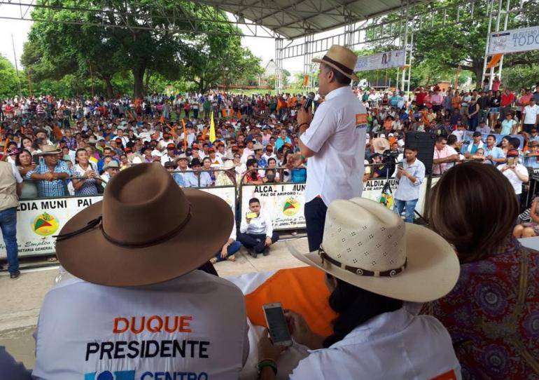 Los resultados electorales de este domingo demuestran que Centro Democrático se sigue posesionando en Casanare