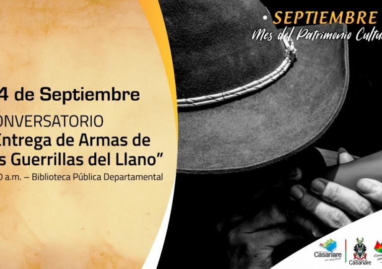 Casanare conmemora los 65 años de la entrega de armas de las Guerrillas del Llano