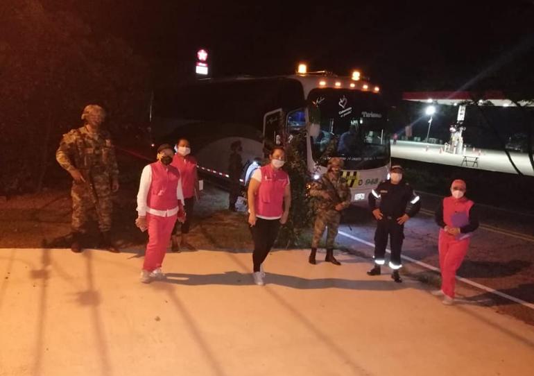 Gracias al primer corredor humanitario en Casanare, 106 estudiantes de Unipamplona regresaron a sus hogares