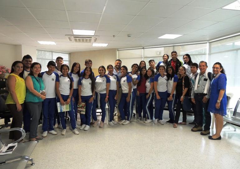 Estudiantes de Hato Corozal visitaron las instalaciones de la Gobernación de Casanare