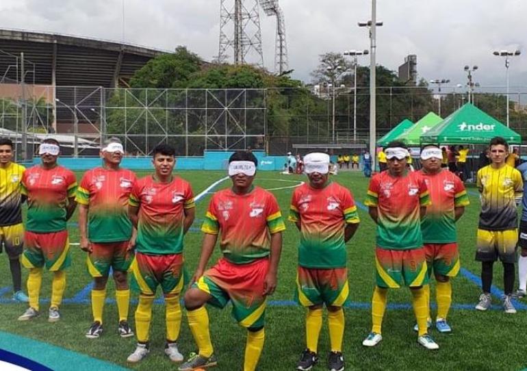 Selección Casanare de Fútbol Sonoro clasificó a los V Juegos Deportivos Paranacionales 2019