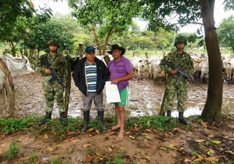 Más de 40 millones de pesos en material de contrabando fue incautado en Arauca