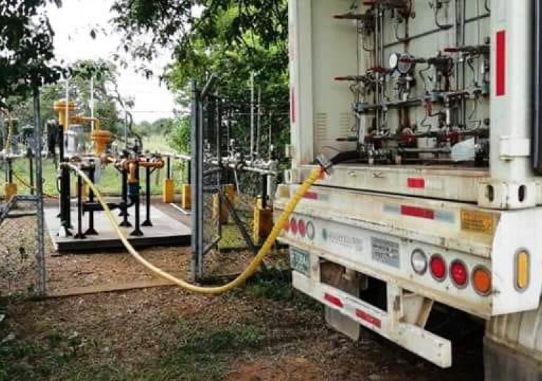 Enerca confirma que se ha iniciado inyección de gas natural comprimido para restablecer el servicio en el norte de Casanare