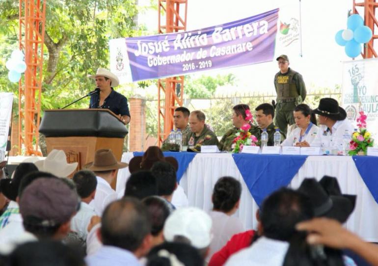 El fin de semana se desarrolló en Orocué encuentro para el fortalecimiento de la convivencia y seguridad ciudadana 