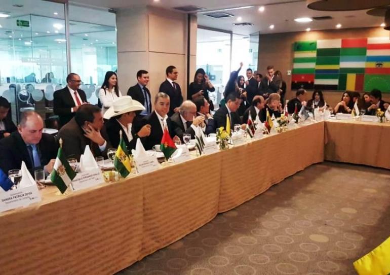 Gobernador participó en asamblea extraordinaria de la Federación Colombiana de Departamentos
