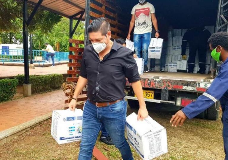 Más de 9 mil mercados distribuye el Gobernador de Casanare, tras su última gestión