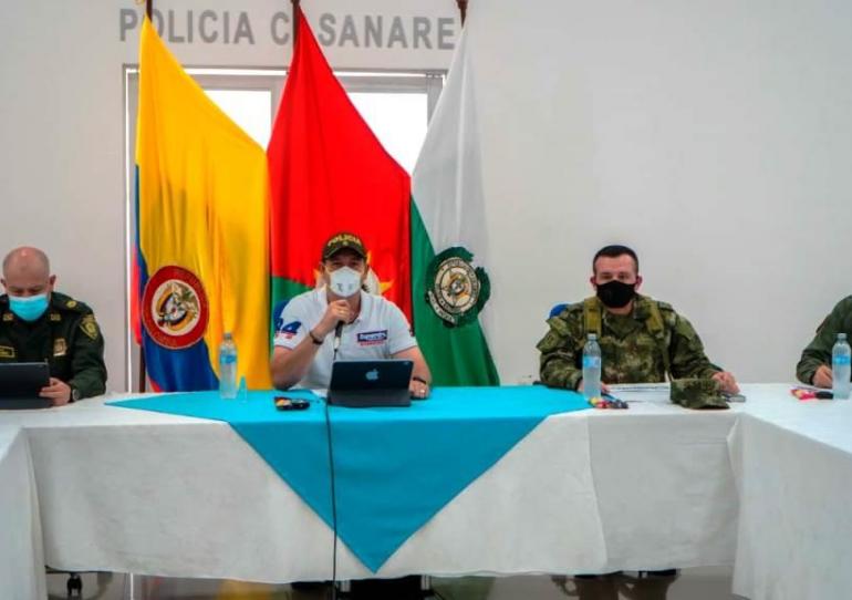 Gobernador lanzó Hoja de Ruta para la Seguridad Rural y del Gremio Ganadero en Casanare