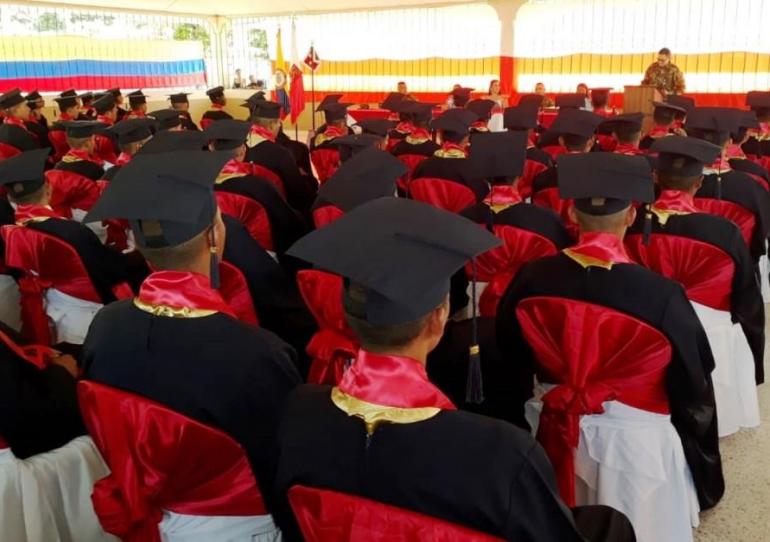 84 Soldados del Ejército Nacional se graduaron como bachilleres             