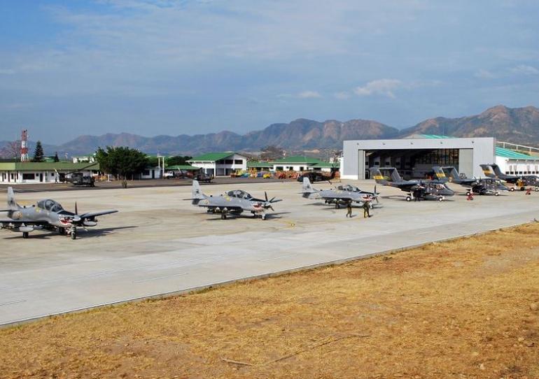 Grupo Aéreo de Casanare estrena hangar en la Base Aérea de Yopal