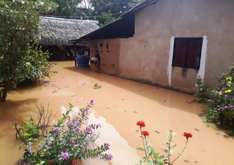 Se registraron varias emergencias en el norte del departamento con la llegada de la temporada de lluvias