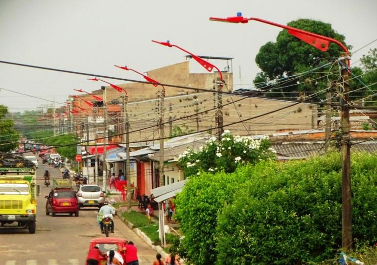 Paz de Ariporo pionero en instalar alumbrado público led