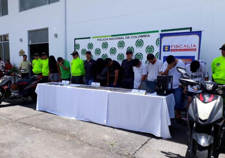 Desarticulada la banda delincuencial “Los Quince” dedicados al tráfico de estupefacientes en Casanare