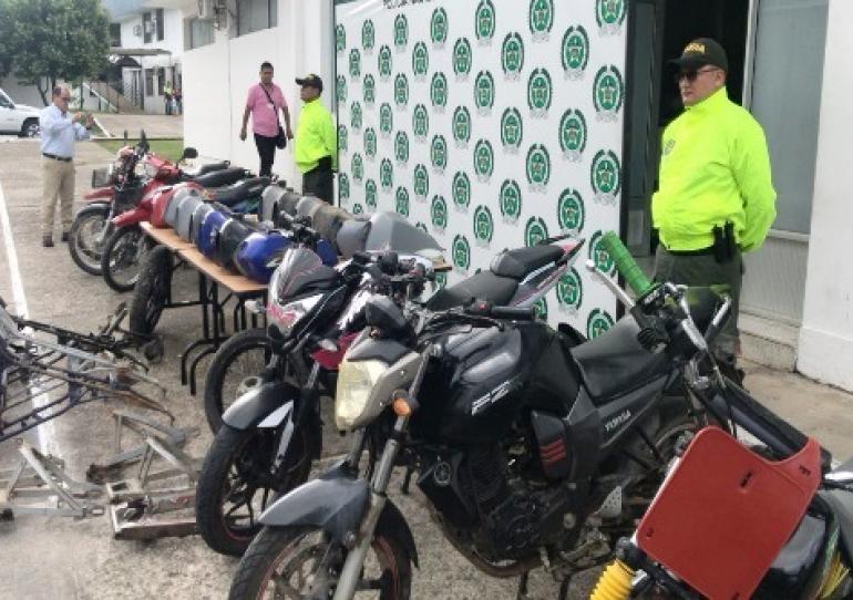 Siete motocicletas incautadas y tres más recuperadas arroja operativos de la Policía Nacional