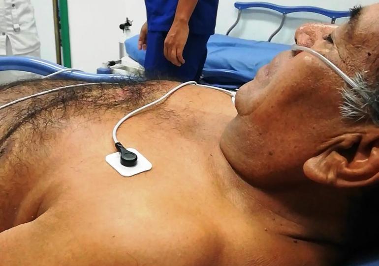 Conductor de la ambulancia del Centro de Salud de Pore clama con urgencia a la EPS Medimás le autorice una remisión 