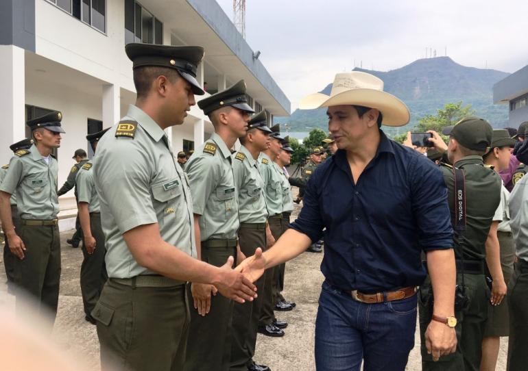 Más policías y más parque automotor para fortalecer la seguridad en Casanare