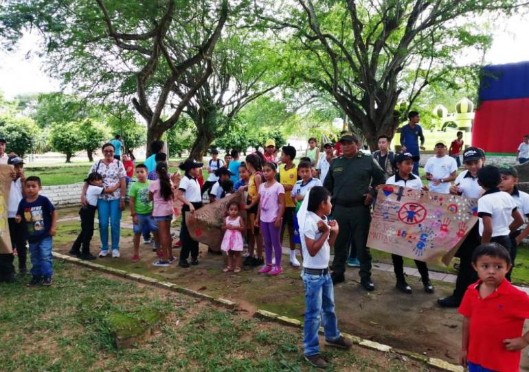 Policía de infancia y adolescencia de Pore realiza campañas preventivas contra el trabajo infantil