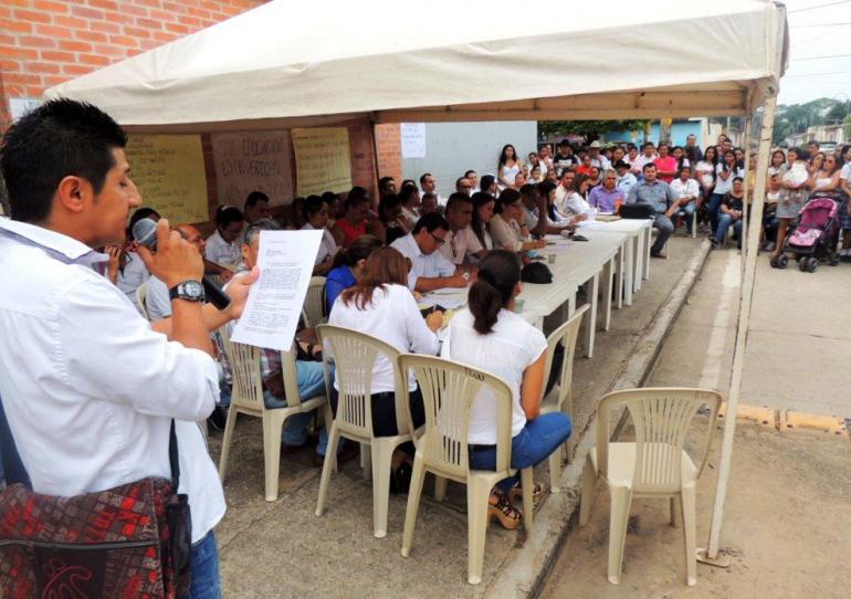 Se levantó manifestación de padres de familia en el municipio de Pore luego de acuerdo con Secretaría de Educación