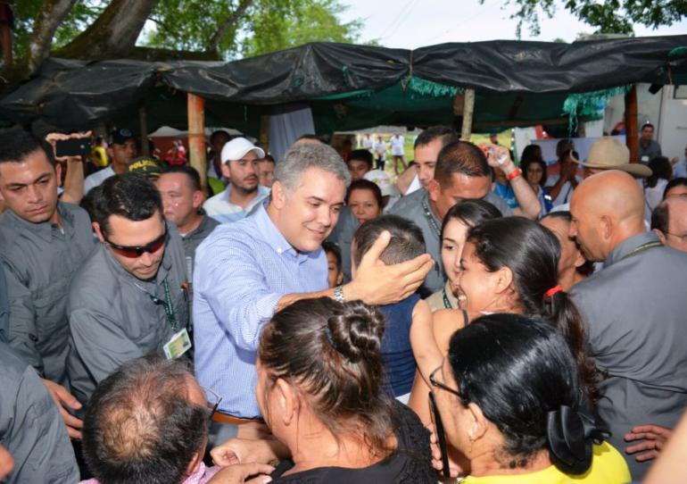 Presidente de la República visitó el  departamento de Arauca