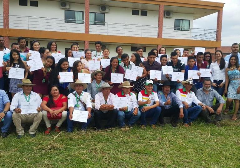 Parex graduó a 46 promotores ambientales en el municipio de Pore