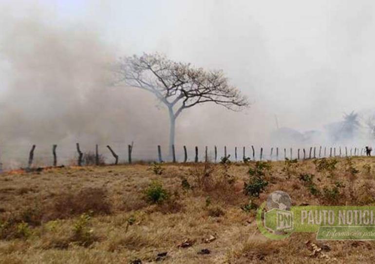 17 municipios de Casanare en Alerta Roja por incendios forestales 