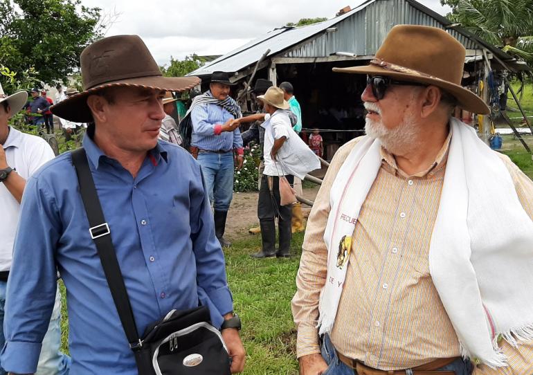 Se realizó visita de inspección judicial en terreno como parte del proceso que busca la construcción de la vía a La Hermosa