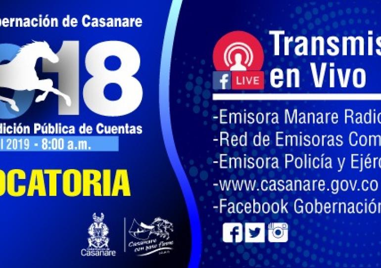 Gobernador junto a su equipo de trabajo se preparan para rendir cuentas de la gestión durante 2018