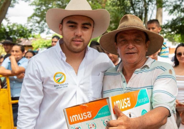 El Ingeniero Camilo Robles deja la cartera de Agricultura en el municipio de Paz de Ariporo