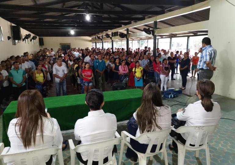  Colegio Sagrado Corazón del municipio de Paz de Ariporo involucra a padres de familia en las aulas de clase