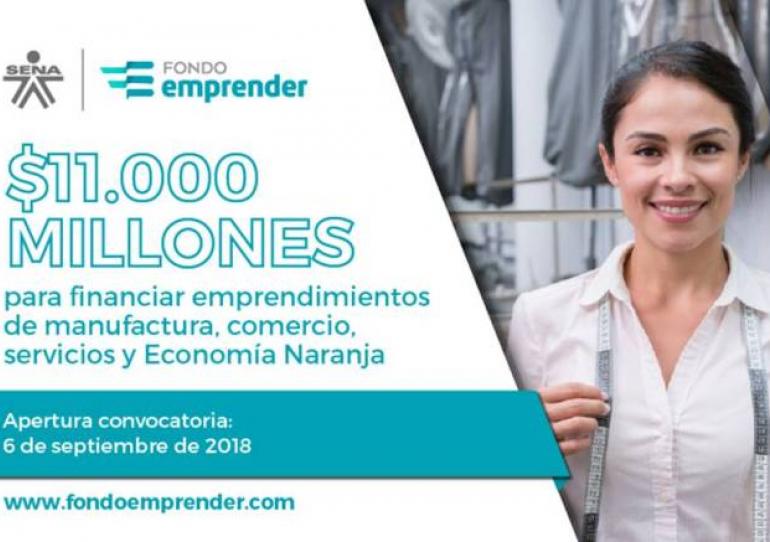 El Fondo Emprender del SENA lanza su séptima convocatoria nacional, hay $11.000 millones disponibles
