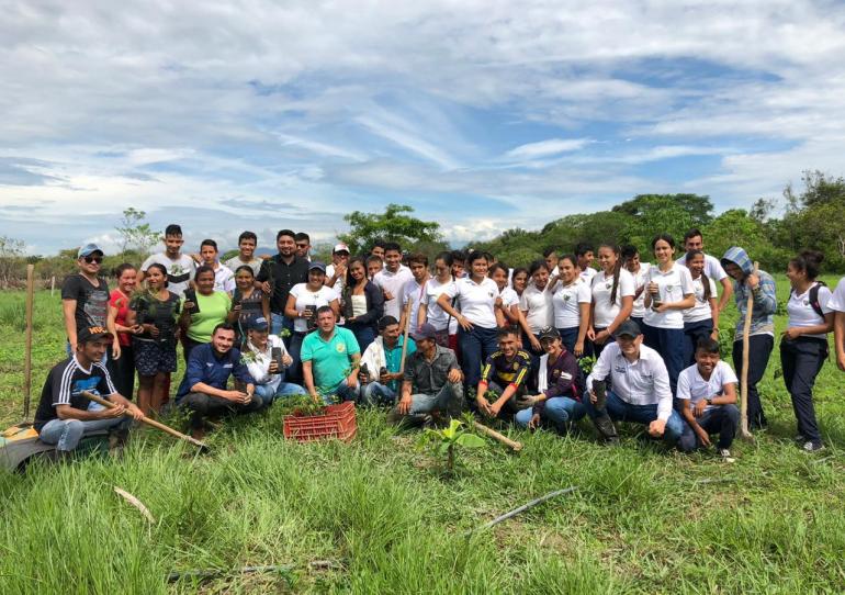 Jornada ambiental “Siembra, Respira y Vive” se desarrolló en Paz de Ariporo