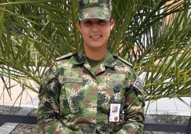 La primera mujer con formación en operaciones antidisturbios del Ejército Nacional, está en Casanare.  