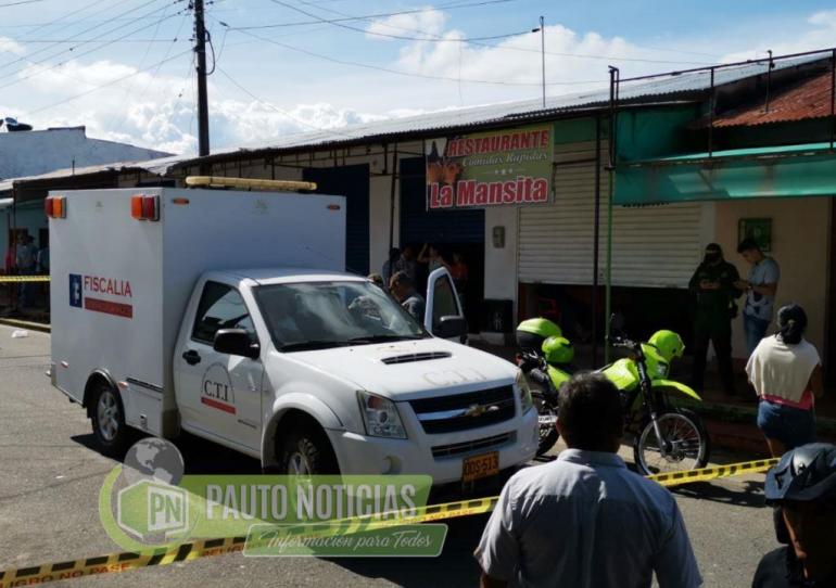 Un ciudadano se suicidó en un restaurante de Paz de Ariporo